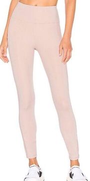 Varley Clyde High Rise Leggings Tights: Sepia Rose