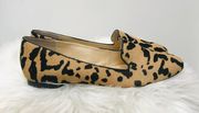 leopard loafers sz 6.