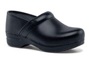 Dansko Pro XP Black Leather Slip Resistant Clogs Women’s Size 41