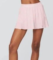 Alo Yoga Light Pink Varsity Skort Size Small