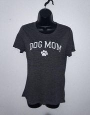 Gray Modern Lux Dog Mom T-shirt