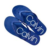 Calvin Klein blue flip-flops, women’s size 9