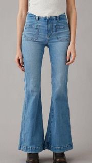 Super High Rise Flare Jeans - size 2