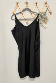 MNG Suit Black Embellished Slip Mini Dress XS