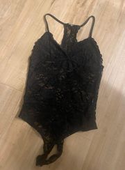 Black Lace Bodysuit