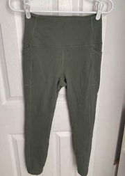 RBX Sage Green Buttery Soft Leggings with Pockets