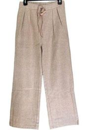 Mod Ref Piper and Scoot Beige Mid Rise Twill Straight Leg Pants Size Small