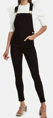 WeWoreWhat High Rise Skinny Overalls