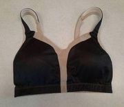 Brooks Moving Comfort vero Sports Bra Black size S 32CD 34C