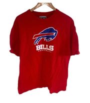 - Buffalo Bills Football red short sleeve t-shirt