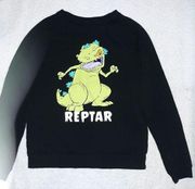 Nickelodeon black Reptar sweater