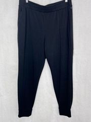 Danskin joggers front scene black size XL