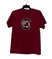 Russell University of South Carolina Gamecocks Logo T-Shirt Size Large