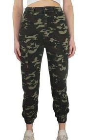 Almost Famous Camouflage Joggers High Rise Camo Jeans Medium