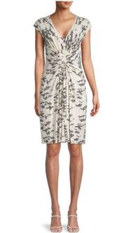 Armani‎ Collezioni Floral-Print Ruched Dress