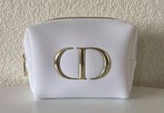 Beaute White Mini Zippy Pouch