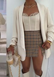 Plaid Skirt ONLY