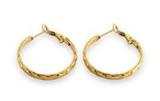 Elegant Classic Gold Hoop Earrings for Women