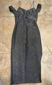 Silver Lurex Cocktail dress