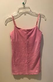 Pink Cami w/ Shelf Bra Lining