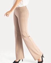 BETABRAND Women’s Yoga Pants Tan Khaki bootcut medium petite career business