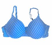 Striped Padded Bra