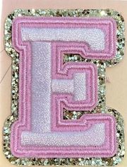 STONEY CLOVER LANE - “E” letterPatch Stoney Clover Lane x Target Pink an…