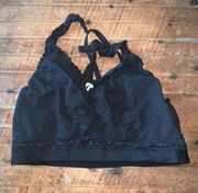 Cacique black lace strappy 14/16 lingerie normcore bralette