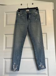 Sophie High Rise Crop Jeans