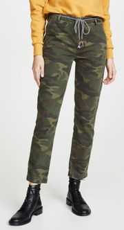 NWT  Camo Spruce Clean Straight Trouser Pants