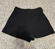 Revolve  Black Dress Shorts