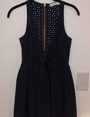 TALULAH Black Dress with holes in back! Size XS! Perfect condition!!