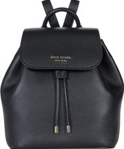 Sinch Pebbled Leather Medium Flap Backpack