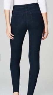J. Jill Denim 5‎ Pocket Legging Stretch Skinny Jeans Dark Wash
