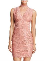 Rose Pink Lace Dress