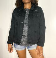 Black Denim Jacket