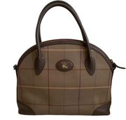 Burberry Vintage Classic Alma Satchel Bag