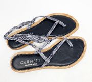 CoRNETTI  Thong Python Sandal