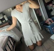 High Low Wrap Dress