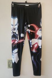 Dc comics joker leggings size womens large