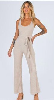 Beige Callie Jumpsuit