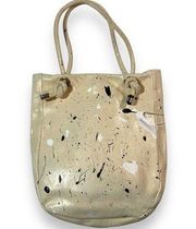 VINCE Canyon Mini Tote - Paint Splatter Accent