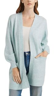 Balloon-Sleeve Cardigan