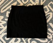 Sun Deh Black Mini Skirt