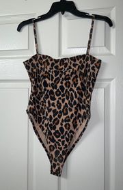 Animal Print Body Suit