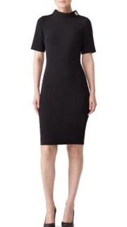 Black Turnlock Dress - Size 2