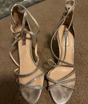 Studded Diamond Heels - Size 9.5