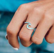 🌊🌊🌊 Wave Ring - Size 8