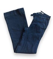 Flared Dark Wash Jeans