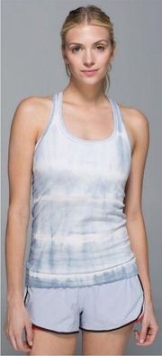 Lululemon Swiftly Tech Racerback Tank In Heathered Silver Fox